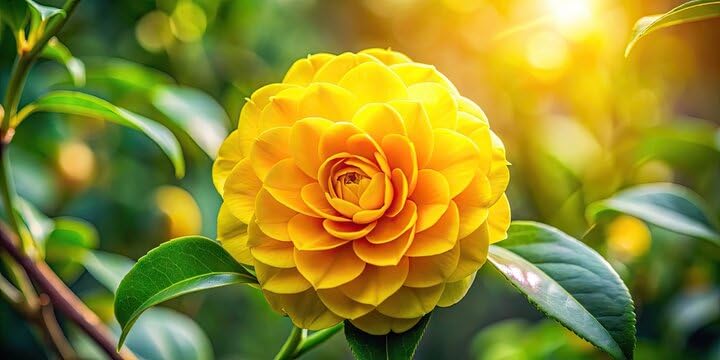 Yellow Camellia (Camellia Japonica) Live Plant