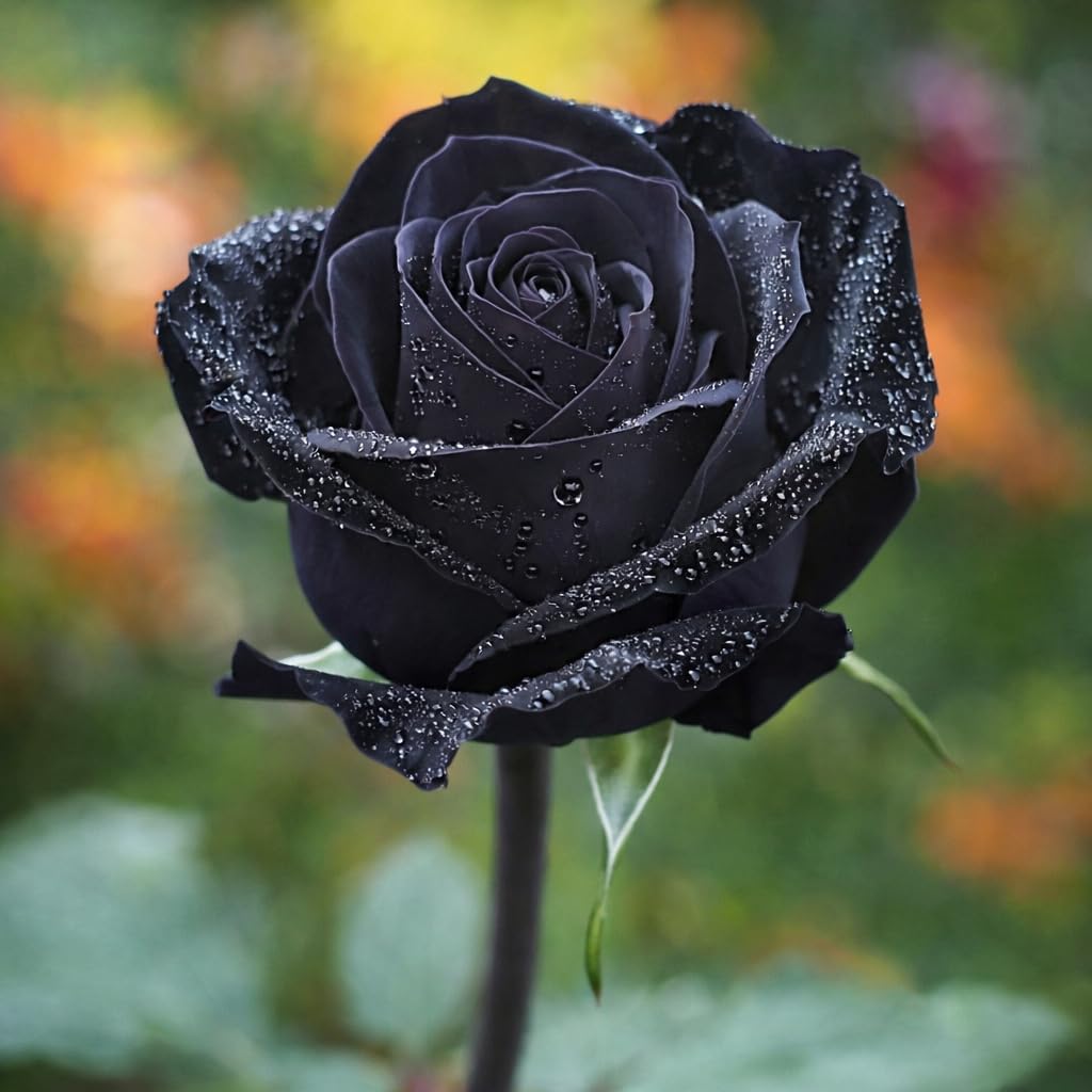 Rare Black Rose Grafted  Live Plant