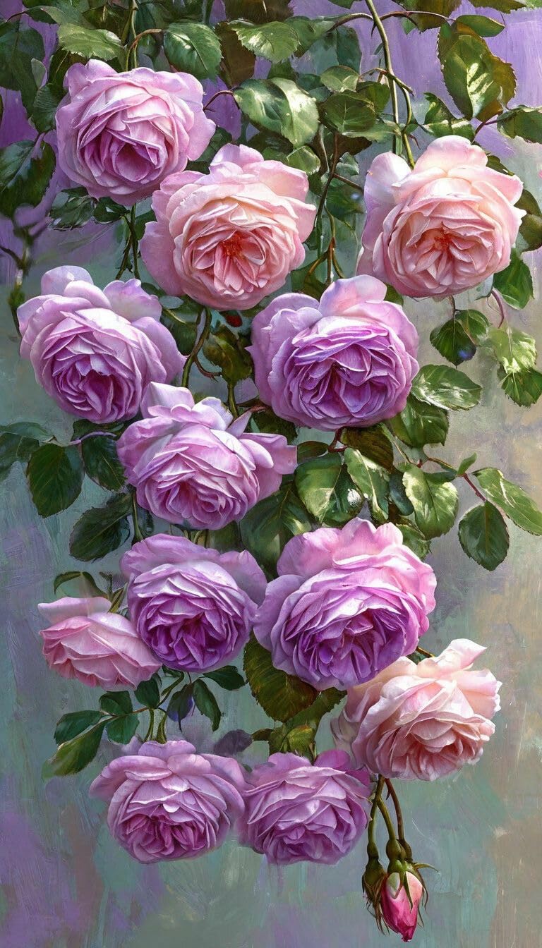 Climbing Rose Velvety Purple