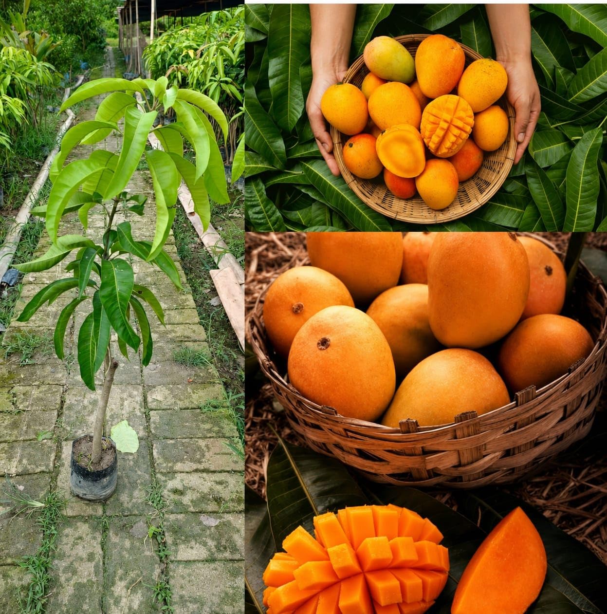 Ratnagiri Alphonso Mango (Hapus) Grafted