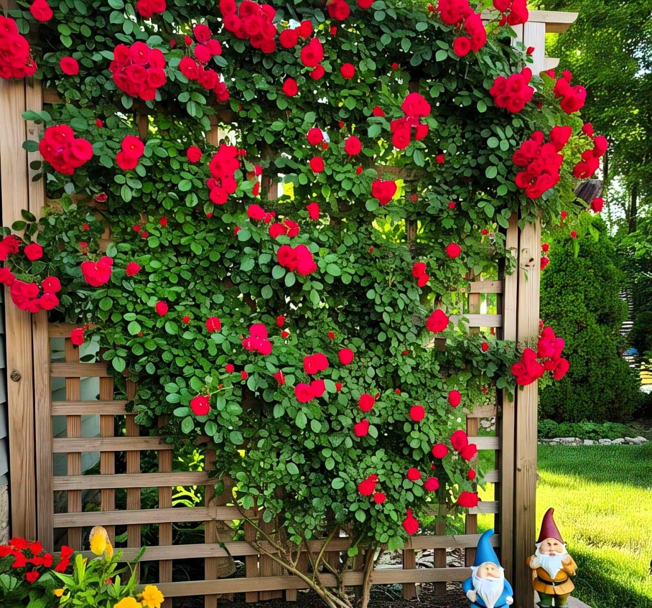 Climbing Rose Red